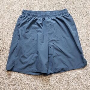 Skora Shorts Mens M Blue Athletic Mesh Drawstring Pockets Quick-Dry 5in Inseam